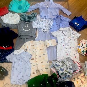 Huge lot of Designer Boys Clothing - Size 9 - 12 months